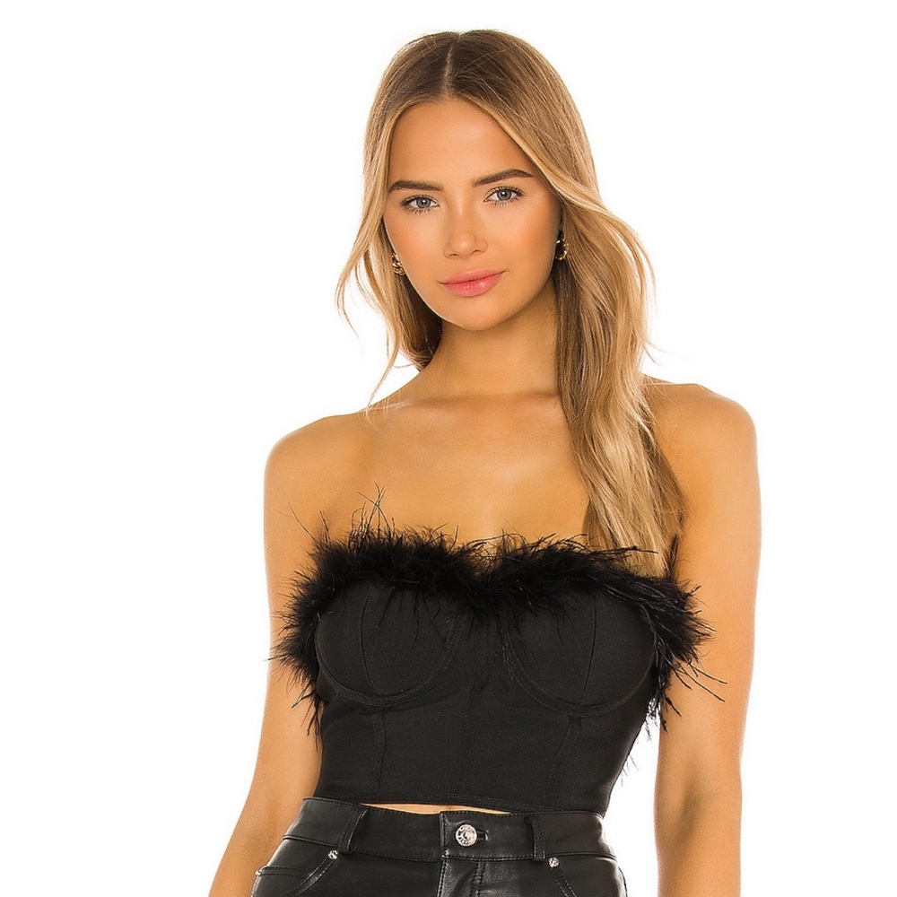 SUPERDOWN Ramona bustier top